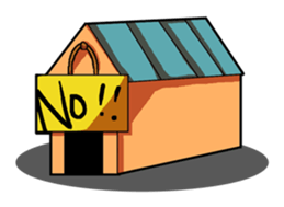 Dog weather. sticker #265159