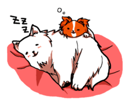 Dog weather. sticker #265165