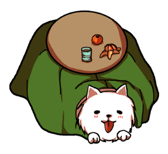 Dog weather. sticker #265167