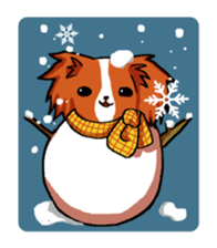Dog weather. sticker #265182