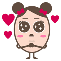 Cyobikochan English version sticker #265306