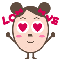 Cyobikochan English version sticker #265310