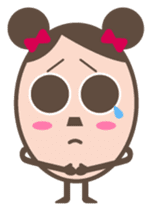 Cyobikochan English version sticker #265311