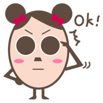 Cyobikochan English version sticker #265313