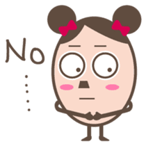 Cyobikochan English version sticker #265317