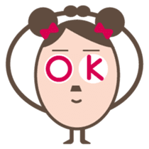 Cyobikochan English version sticker #265321