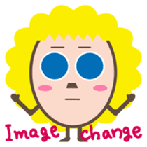 Cyobikochan English version sticker #265334