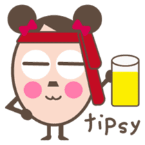 Cyobikochan English version sticker #265337