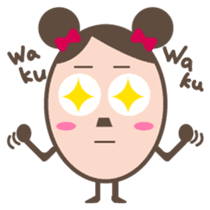 Cyobikochan English version sticker #265338