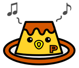 Chick pudding & his friends sticker #266025