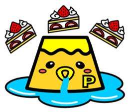 Chick pudding & his friends sticker #266040