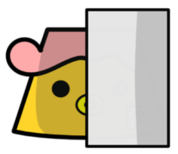 Chick pudding & his friends sticker #266042