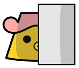 Chick pudding & his friends sticker #266042