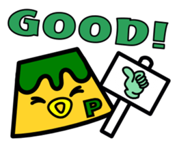 Chick pudding & his friends sticker #266050