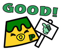 Chick pudding & his friends sticker #266050