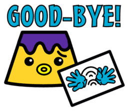 Chick pudding & his friends sticker #266053