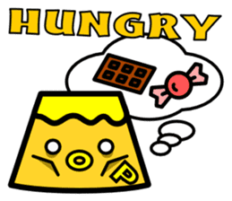 Chick pudding & his friends sticker #266054