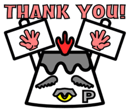 Chick pudding & his friends sticker #266057