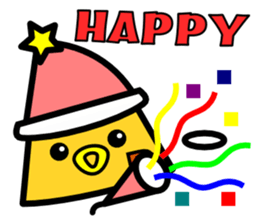 Chick pudding & his friends sticker #266058