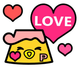 Chick pudding & his friends sticker #266059