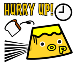 Chick pudding & his friends sticker #266060