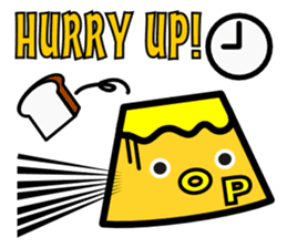 Chick pudding & his friends sticker #266060