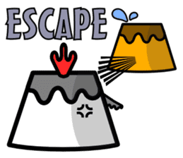 Chick pudding & his friends sticker #266061