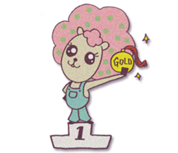 HITSUJIKO's congratulations sticker sticker #266174