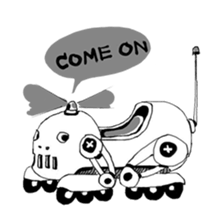 ANTIQUE ROBOT sticker #266350