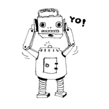 ANTIQUE ROBOT sticker #266374