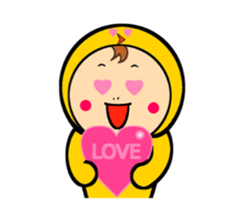 Kigurumi boy sticker #266520