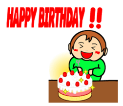 Kigurumi boy sticker #266544