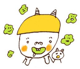 Satoshi's happy characters vol.05 sticker #267043