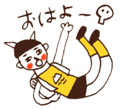 Satoshi's happy characters vol.05 sticker #267046