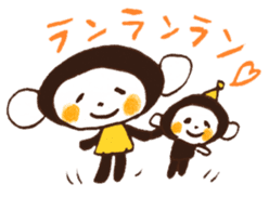Satoshi's happy characters vol.05 sticker #267047