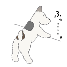 Wire haired fox terrier Mint sticker #267187