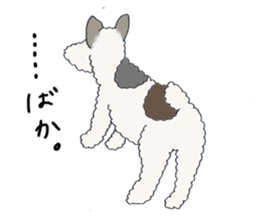 Wire haired fox terrier Mint sticker #267211