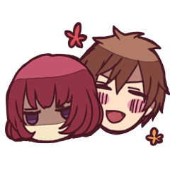 Severe girl and an unfortunate boy