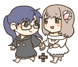 1setGIRLS sticker #267385