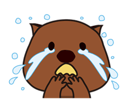This is cute Wombat's Line Stamps! sticker #267469