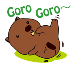 This is cute Wombat's Line Stamps! sticker #267485