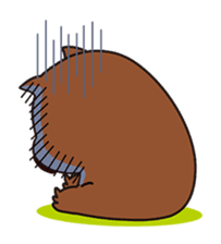 This is cute Wombat's Line Stamps! sticker #267501