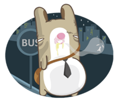 Dumpy Rabbit sticker #268567