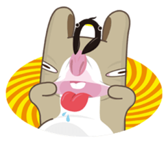 Dumpy Rabbit sticker #268570