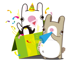 Dumpy Rabbit sticker #268574