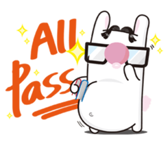 Dumpy Rabbit sticker #268580
