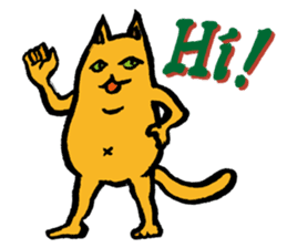 Creepy Cat MUNEZO (English ver.) sticker #268905
