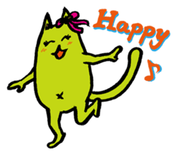Creepy Cat MUNEZO (English ver.) sticker #268914