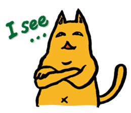 Creepy Cat MUNEZO (English ver.) sticker #268915