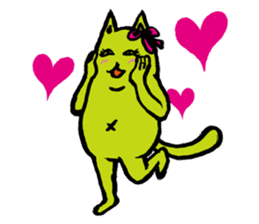 Creepy Cat MUNEZO (English ver.) sticker #268921